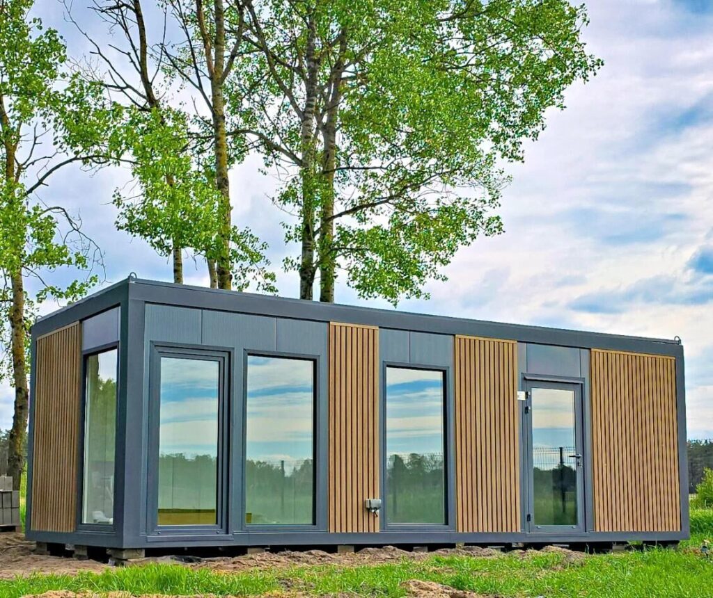 Realizace – Rekreační kontejner 9x3 m